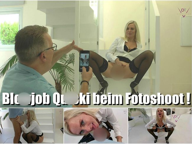 Dirty Tina Porno Video: bl*wjob Quickie beim Fotoshoot!