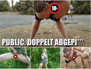 Dirty Tina Porno Video: Public: Doppelt abgepi**t